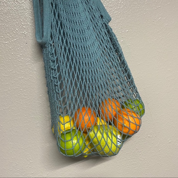 Eco-Friendly 100% Cotton String Bag - Ivory - Picture 6 of 6